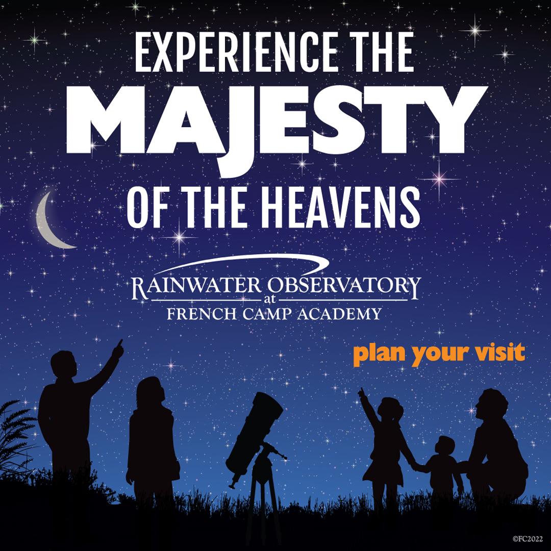 For the last 30 years our public observatory has attracted visitors from around the world. Our powerful telescopes and engaging presentations will leave you in awe of our great universe.
 
Want to plan a visit? Click the link to learn more!
 
ow.ly/ooAJ50IRPOt