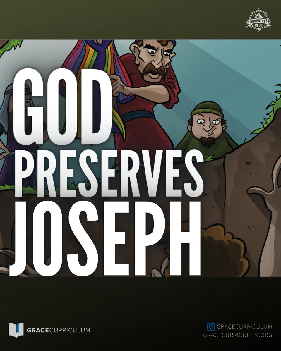 GraceCurriculum's tweet photo. But God was at work, using every event to prepare for the salvation of His chosen people.
Generations of Grace, Y1.B1.L15
Learn more at https://t.co/x60YUmFBSy
#GraceCurriculum #gracecommunitychurch #grace #church #bible #Joseph #GenerationsofGrace #Curriculum #SundaySchool https://t.co/M0ssQQF6N4