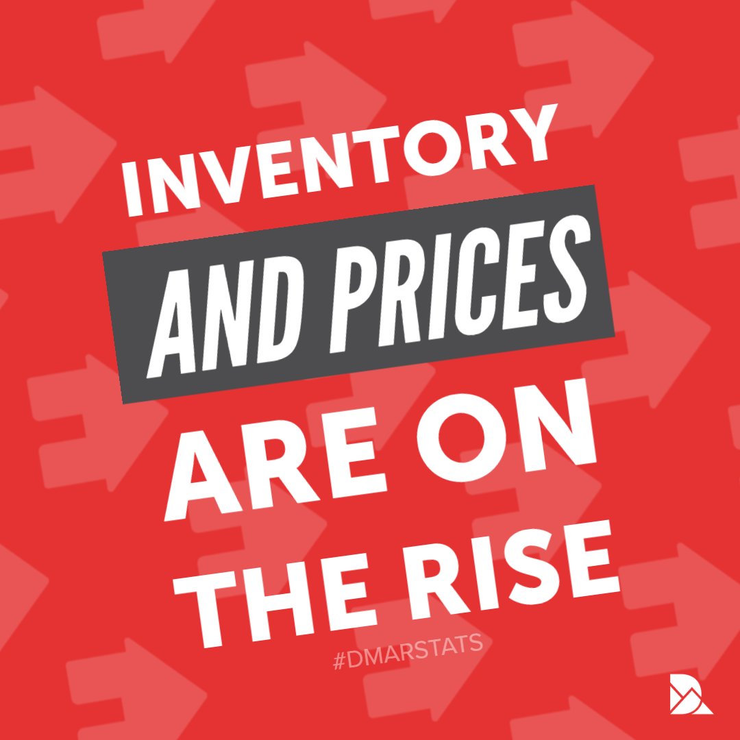 Prices are continuing to rise, as are mortgage rates, but buyers are catching a break with more options and less competition. The market could be in for a shift this year as it copes with higher mortgage rates. #DMARstats bit.ly/MTR-5-22