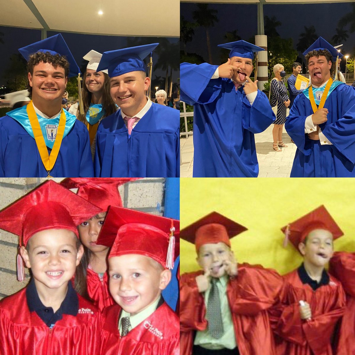 FuscaMindie's tweet photo. My heart is overflowing with pride! On to the next chapter. It’s going to be a great one; I just know it! #godobigthings @Domenic_Fusca23 @drewmacmillan_ https://t.co/sbyhyXXaHY