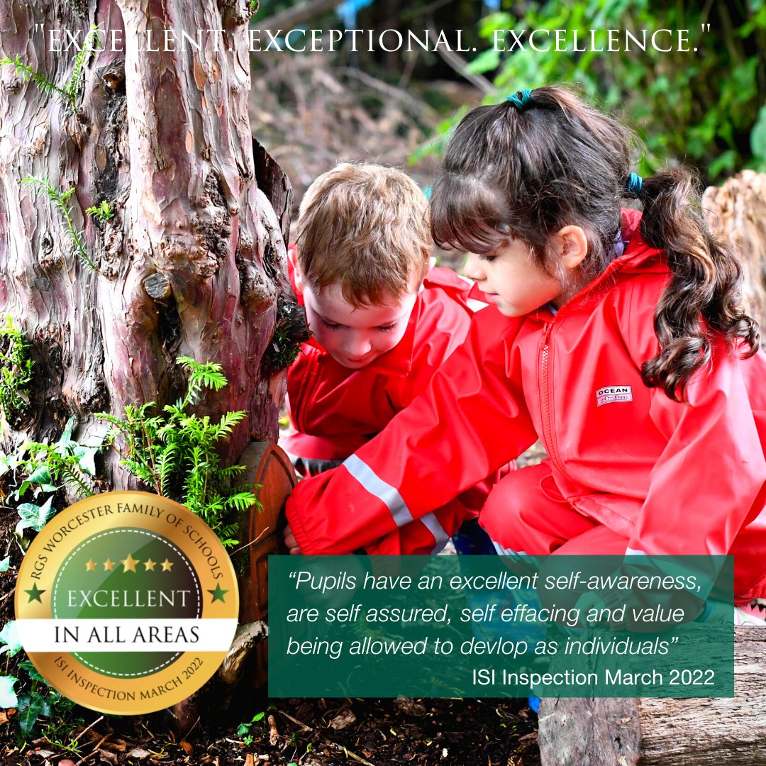 RGSTheGrange's tweet photo. ISI Excellent, March 2022
Key Findings: Part 5 of 9:

“Pupils have an excellent self-awareness, are self assured, self effacing and value being allowed to develop as individuals”. 

To book a place on our upcoming Open Morning follow the link: https://t.co/RRuNOdC4Qx https://t.co/Yu2iEKvkRw