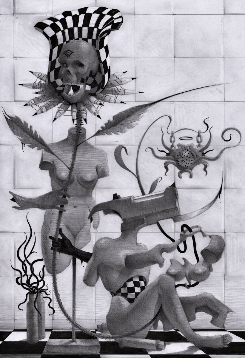 jey_marti's tweet photo. Nightmare of the Gunhead man
#illustration https://t.co/iiacYHRVc1