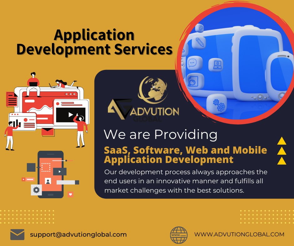 AdvutionG's tweet photo. Application Development Service (SaaS, Web, Mobile)
#SaaSApplication, #SoftwareDevelopment #MobileApplication, #AppsDevelopment, #WebApplication

https://t.co/I23vH8pJlD https://t.co/nQhh0Uxn1m