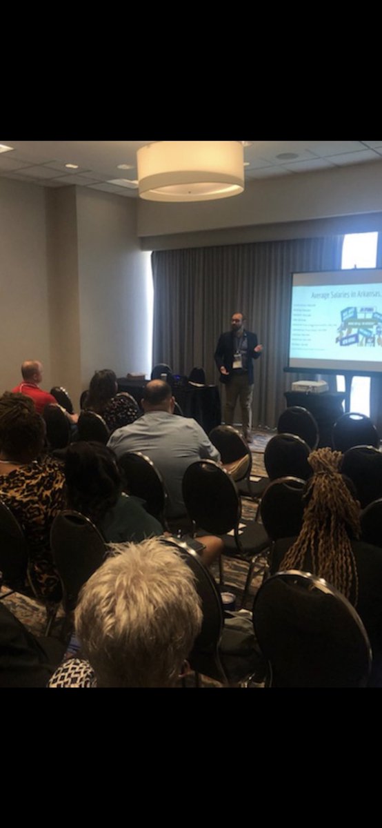 DuvallPrincipal's tweet photo. So wonderful to present at the 2022 Arkansas Charter School Conference about making your curriculum relevant through CTE programs! #ACSC22 https://t.co/VPr6PIYWmo