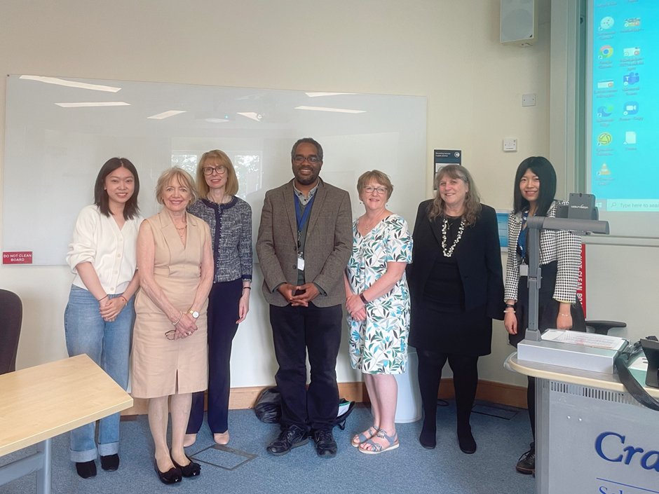 cranfield_cww's tweet photo. A great honour to invite Prof. @EllenKossek to give a presentation at our #Changingworldofwork research meeting on her research which examined how the changing nature of work for University Faculty work has impacted work-life boundaries, careers, and well-being.👏👏 https://t.co/DMBbWSxqv6