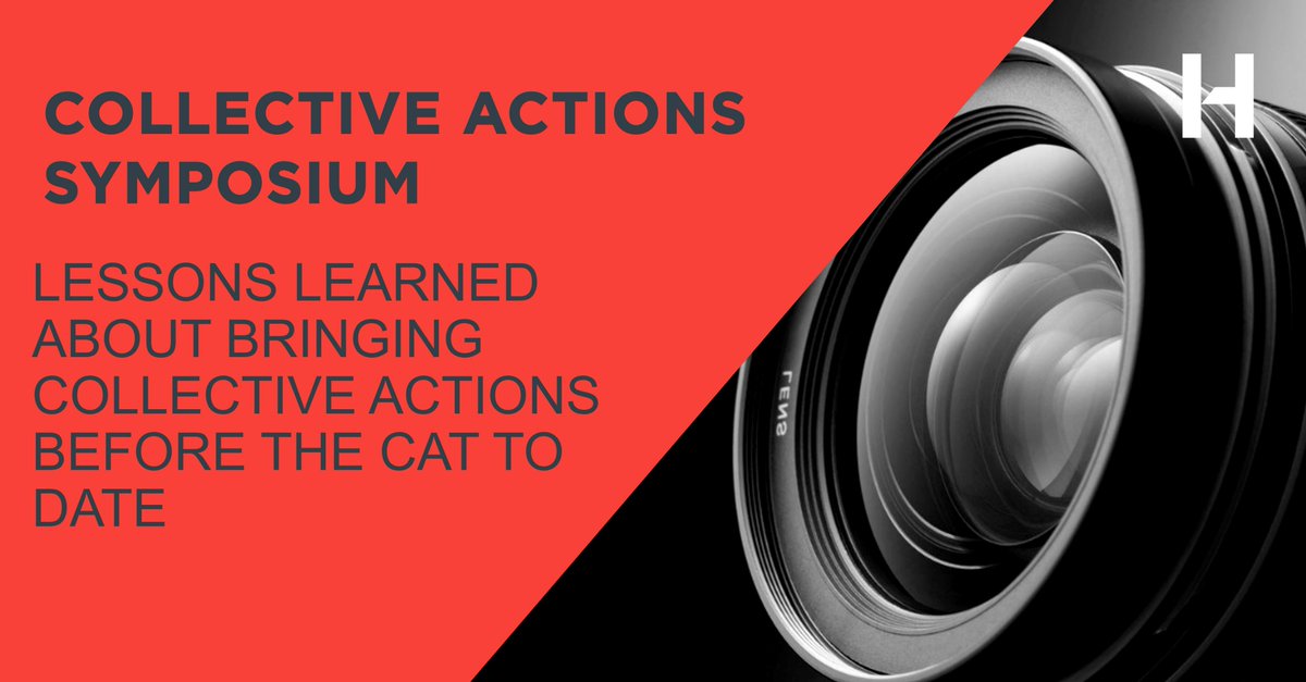 HausfeldGlobal's tweet image. An expert panel assembled during the #CollectiveActions Symposium on 24 March to consider lessons learned about bringing collective actions before the #CAT to date. bit.ly/39tcNsa