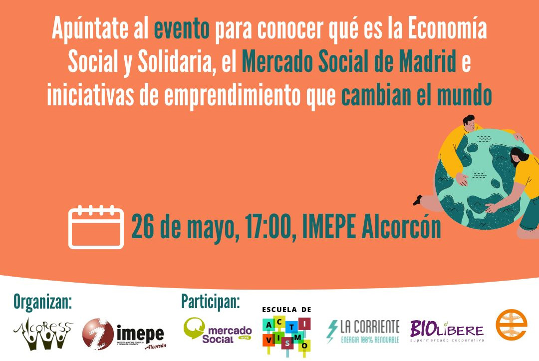 AlcorEss's tweet photo. Llega a Alcorcón! Hay otra forma de Economía y Sociedad, ¿quieres ser parte? Te lo contamos. ¿Te apuntas? 👉👉👉👉👉Rellena el formulario https://t.co/vXMAgO0lbT
Nos vemos y compartimos. https://t.co/TdkpgCfRHX