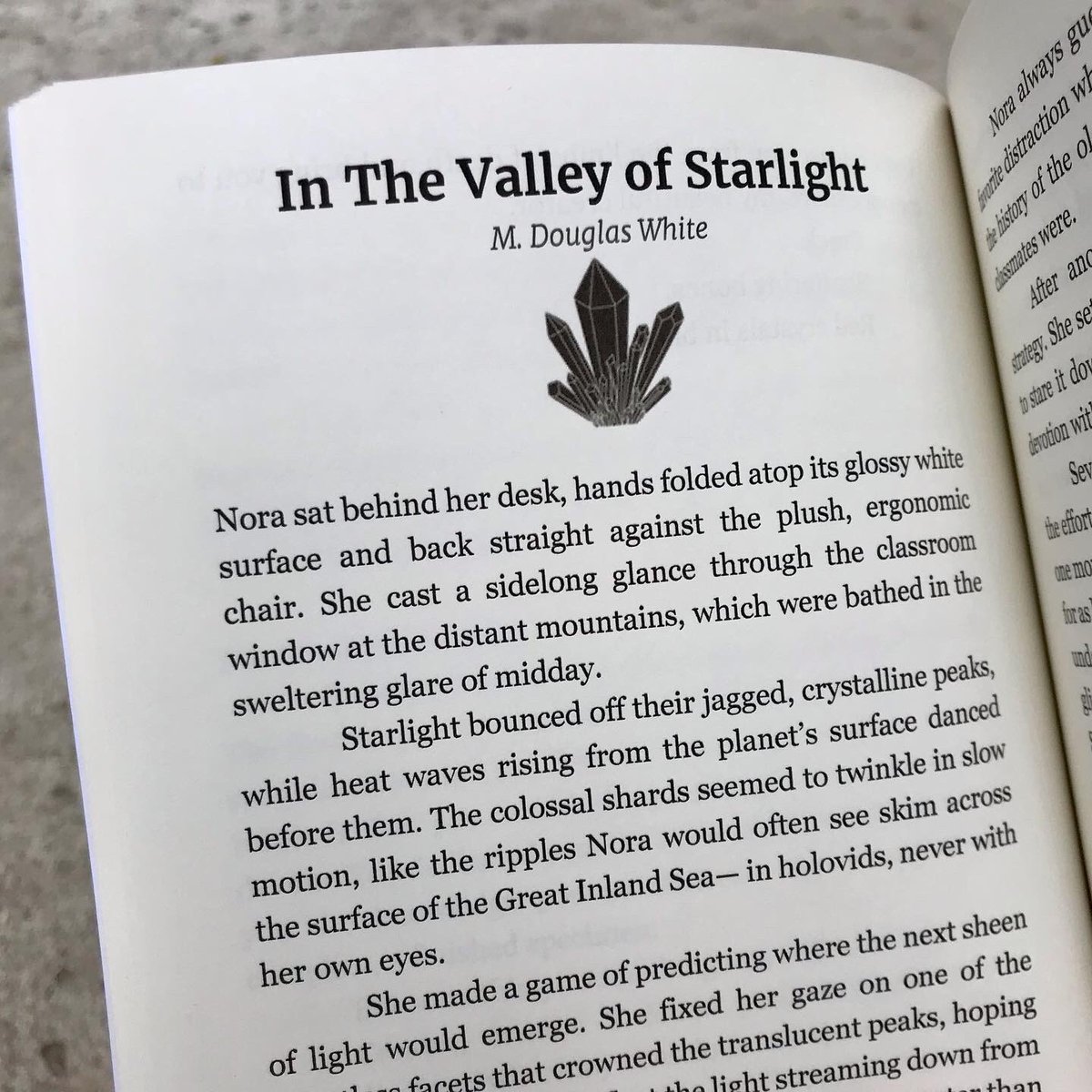 MDouglasWhite's tweet photo. It’s here! My latest story is out in the world, and I'm thrilled that it's part of the inaugural issue of the new same-world anthology series from @nightskypress. There’s some truly great work in here, and the art is gorgeous! Check it out —-> https://t.co/DchNtBhaMb https://t.co/EU2n4IdioY