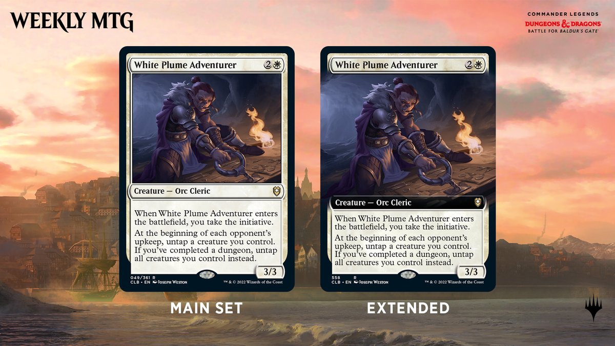 white bordered cards mtg Magic The Gathering - Commander Legends - Battle for Baldur's Gate