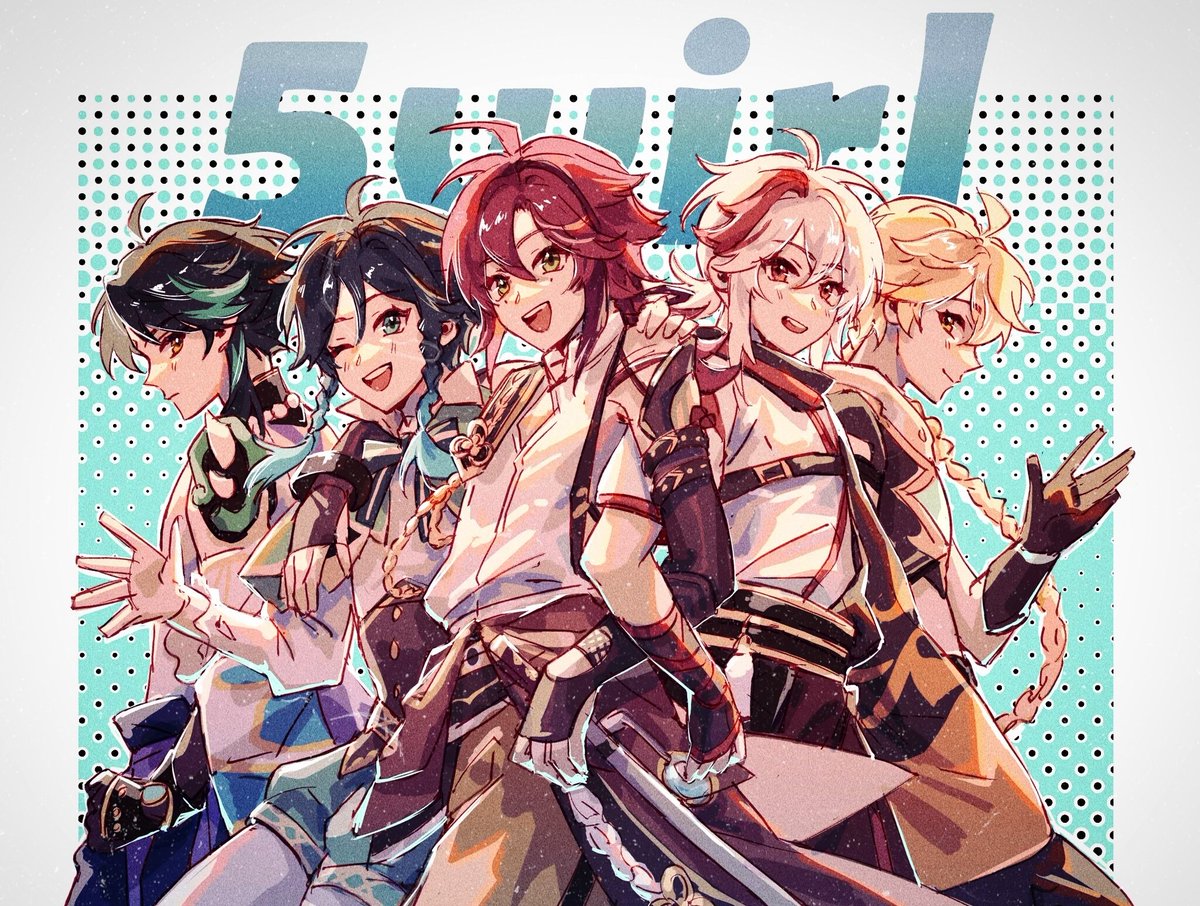 ji_zein's tweet photo. 5wirl 🍃 anemo boys
#原神 #GenshinImpact #Xiao #Heizou #Kazuha #Venti #Aether https://t.co/TKdqHmhVr3