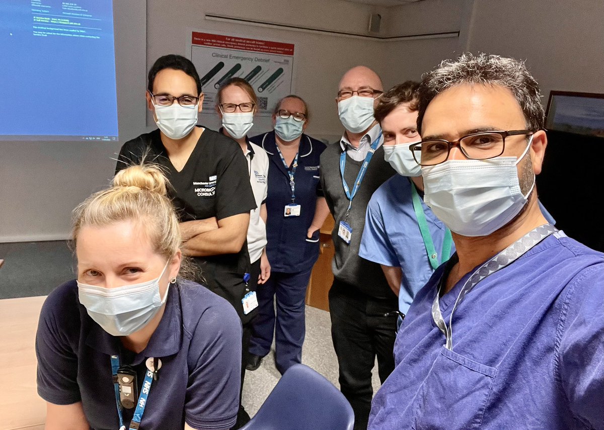 Tuesday afternoon is the <a href="/MFTnhs/">MFT NHS</a> Foot Round!  

Our multi-disciplinary team of vascular, podiatry, nursing, micro and physio review complex lower limb ulcer patients together to ensure a joined-up plan.

21 inpatients reviewed today and we’re still smiling!