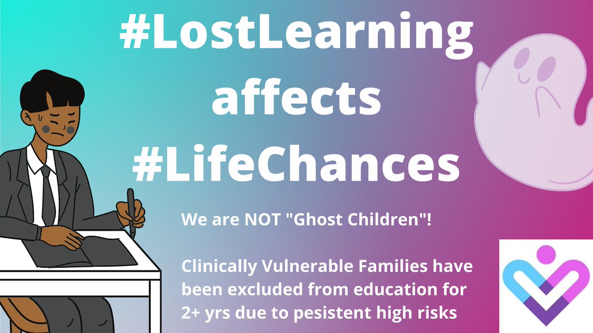 cv_cev's tweet photo. @LongCovidKids @nadhimzahawi @educationgovuk @LCKScotland @LCKIreland @LCKCanada @LCKNewZealand @lckwales @LCKAustria @hazardscampaign @karamballes @BinitaKane @cyclingkev A Clinically Vulnerable child has been told they can't have an invigilator even though they had arranged to pay privately.
They may not be able to sit their exams.
Lost #LearningAndLifeChances. https://t.co/8kJFANkqWP