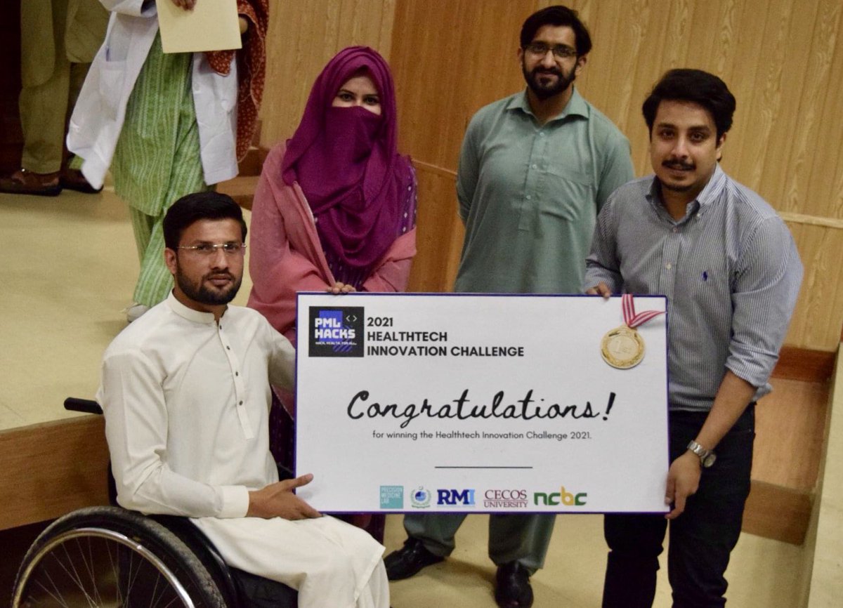 ShahramYusuf's tweet image. With one of the #winners at the recent #PMLhacks Innovation Challenge💥

“There is no greater #disability in society than the #inability to see a person as more.” - Robert M. Hensel