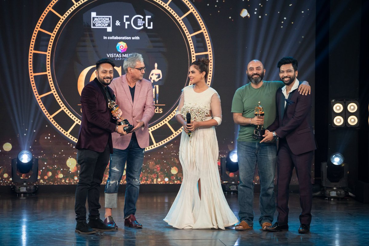 theFCGofficial's tweet photo. Director Ajitpal Singh &amp; Creator Harman Wadala win Best Series for #Tabbar at the #CriticsChoiceAwards. #Tabbar won the Best Series and Pavan Malhotra won the Best Actor Award. Many congratulations, everyone! 🎉#webseries #filmcritics @CCSSAwards @motion_content @VMC_sg https://t.co/tAOkM4VN3u