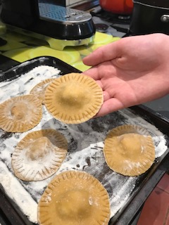 Cothamfood's tweet photo. Well done C!  He missed the Ravioli lesson but still made it at home!  @FoodTCentre @Cothamfood @papadeli @5oclockapron @Cothamfood @jamieoliver @pasta_loco Yr 10 GCSE Food https://t.co/fgJo9GCDeZ