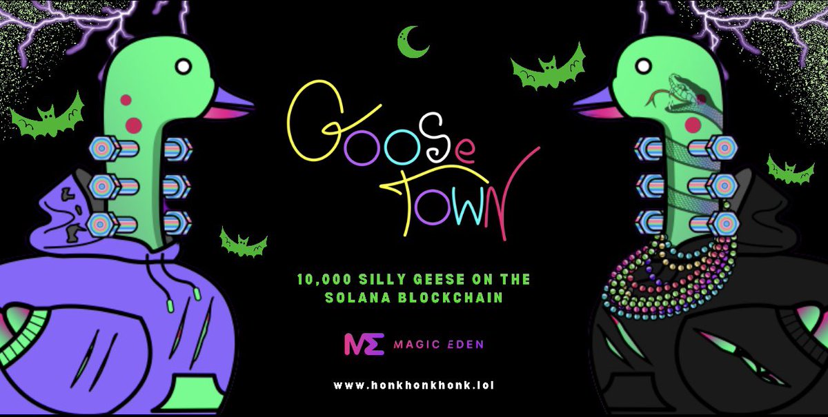 For the latest NFT Giveaway of 
☀️GOOSE TOWN☀️ head to <a href="/honkhonkhonksol/">Goose Town NFT</a> 

⏰ENDS IN 48H⏰

#Giveaways #SolanaNFT #NFTGiveaways #SOLSUMMER #FreeNFT #Crypto #NFTCommunity