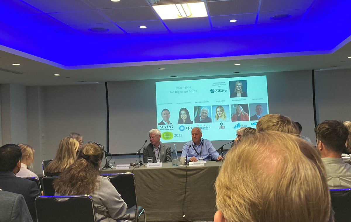CGTCatapult's tweet photo. The Government’s Industrial Strategy and commitment to #lifescience funding relies on companies scaling their science in the UK.
How do you scale up in a fragmented ecosystem?
Nick Johnson, Chief Strategy Officer at #CGTCatapult, joined #BioIntegrates2022 today to discuss 💬 https://t.co/hOyzxXX9jR