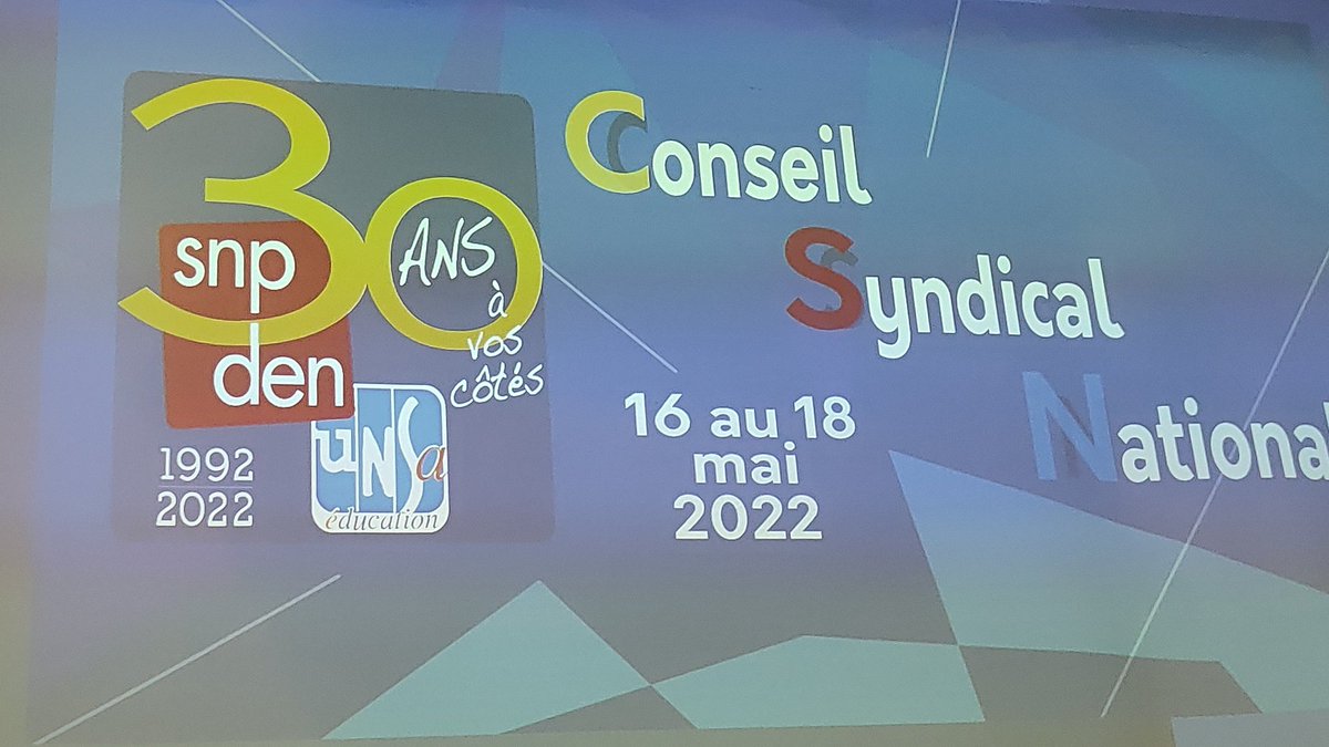 snpden's tweet photo. 260 invités pour fêter les 30 ans du @snpden https://t.co/sXMxXnrbW7