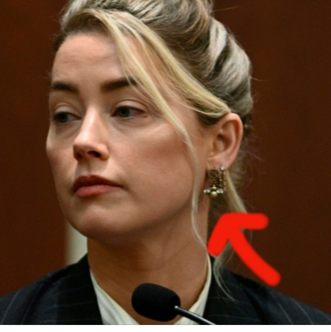 2022 New Amber Heard Bee Earrings Gucci amber heard age today