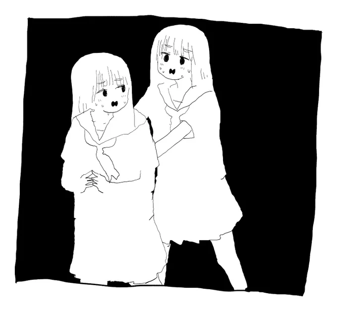 寝る絵 