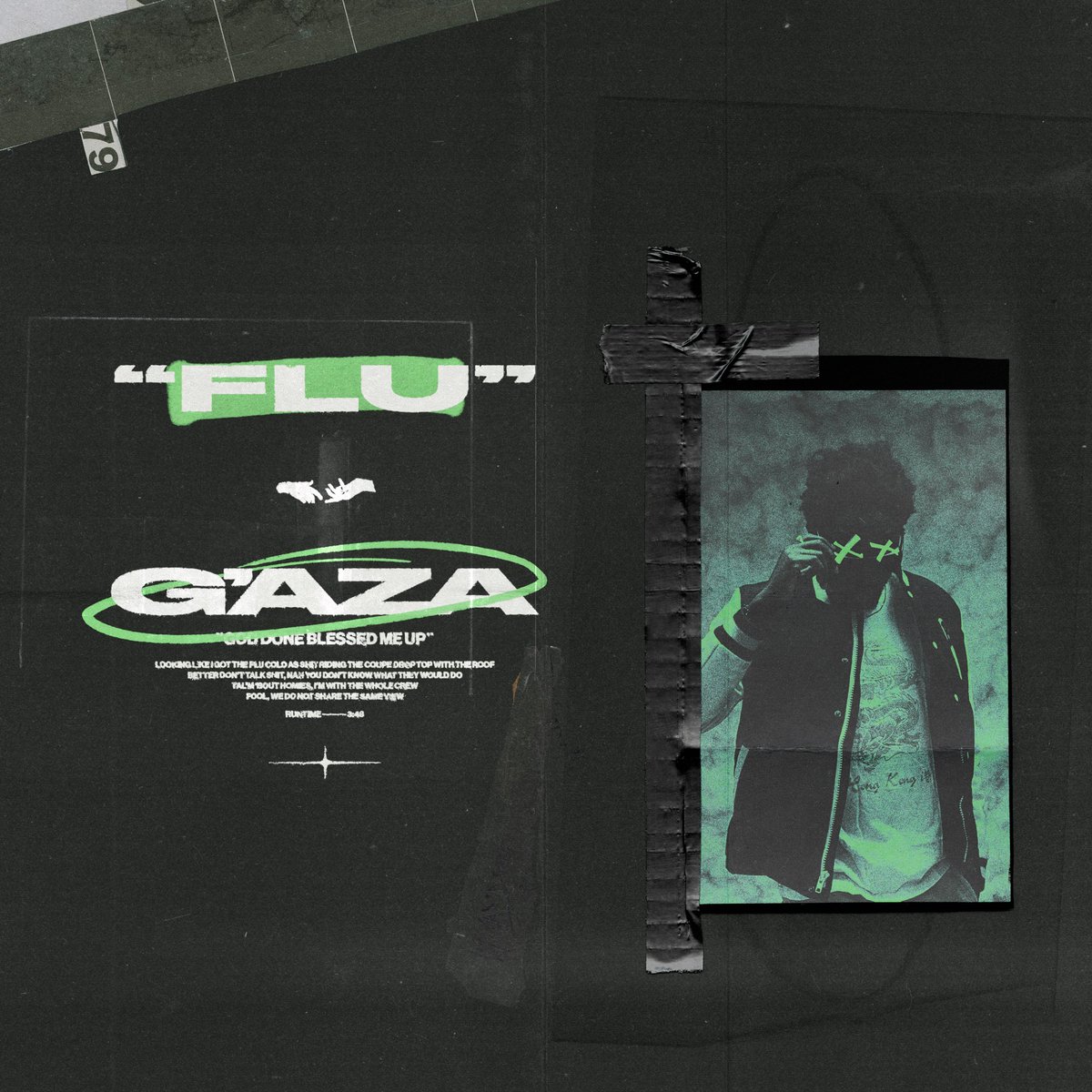 Gazafwm's tweet photo. FLU.
Out Midnight 
Call up the homies. 

Presave link in bio. 
Every little support is appreciated. 
#Fluseason https://t.co/zKNfptxNhF
