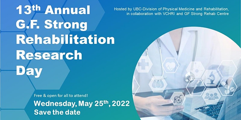 VCH Research Institute (@vchresearch) on Twitter photo Join <a href="/GFStrongRRP/">Rehab Research Program</a> on May 25 for the 13th Annual GF Strong Rehab Research Day. Register to learn more: ow.ly/Y0XJ50J5Cy4 <a href="/UBC_PMR/">UBC Physiatry</a> Join <a href="/GFStrongRRP/">Rehab Research Program</a> on May 25 for the 13th Annual GF Strong Rehab Research Day. Register to learn more: ow.ly/Y0XJ50J5Cy4 <a href="/UBC_PMR/">UBC Physiatry</a>