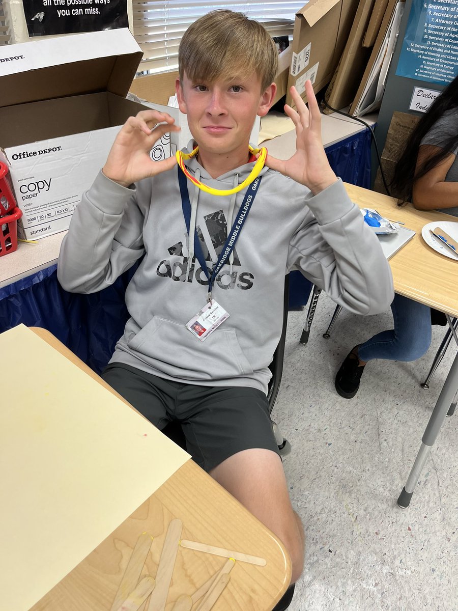 winstonchowder's tweet photo. What should we do after testing??? Let’s play with clay!!!@oms_bulldogs @oms_bulldogs https://t.co/RnQzX6nigX