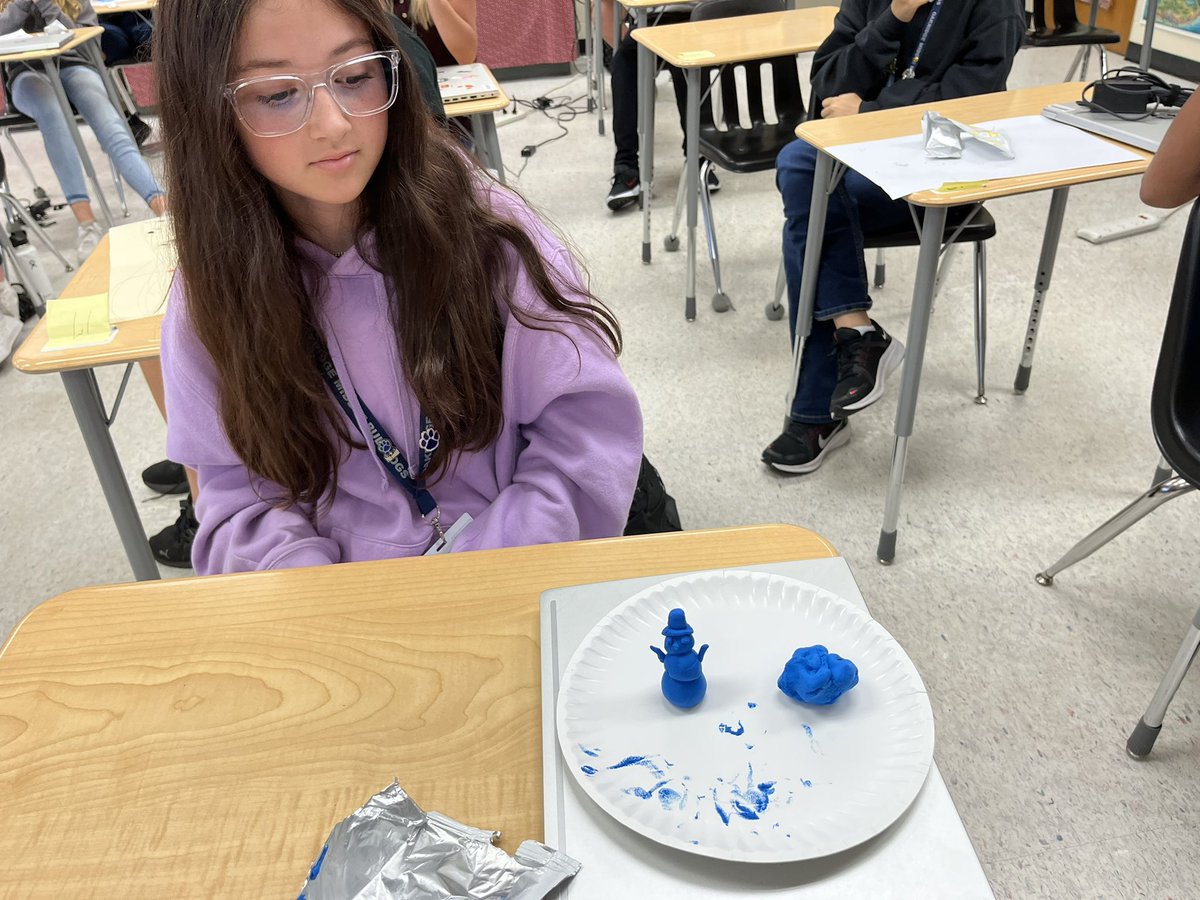 winstonchowder's tweet photo. What should we do after testing??? Let’s play with clay!!!@oms_bulldogs @oms_bulldogs https://t.co/RnQzX6nigX