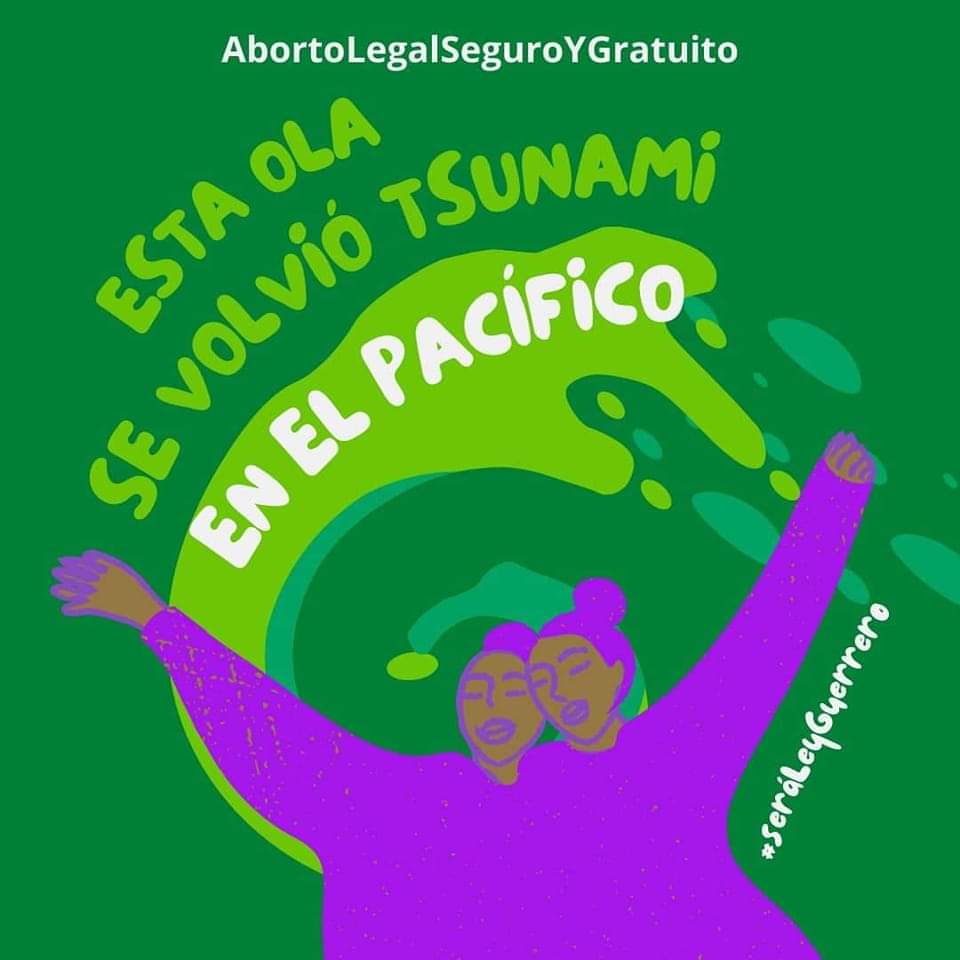 REDefineGro's tweet photo. ¡#SeráLeyGuerrero 💚 y será histórico!

Porque ninguna niña debe ser madre, porque la maternidad será deseada o no será, por el derecho a decidir y sobre todo, porque necesitamos garantizar los derechos y la salud reproductiva de las mujeres. 💚📢✊🏽🔥 https://t.co/ecQ1c3XWn5