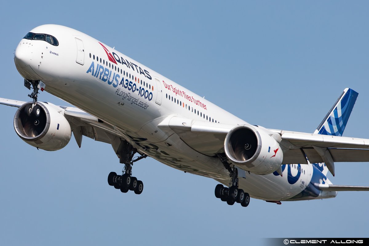 CAlloing's tweet photo. India Lima @Airbus #A35K #FWMIL returning at #Toulouse #Airport this morning after completing another test flight ! #AIB08IL on @RadarBox24 ! #Avgeeks #Avgeek https://t.co/b52tk0Xu0m