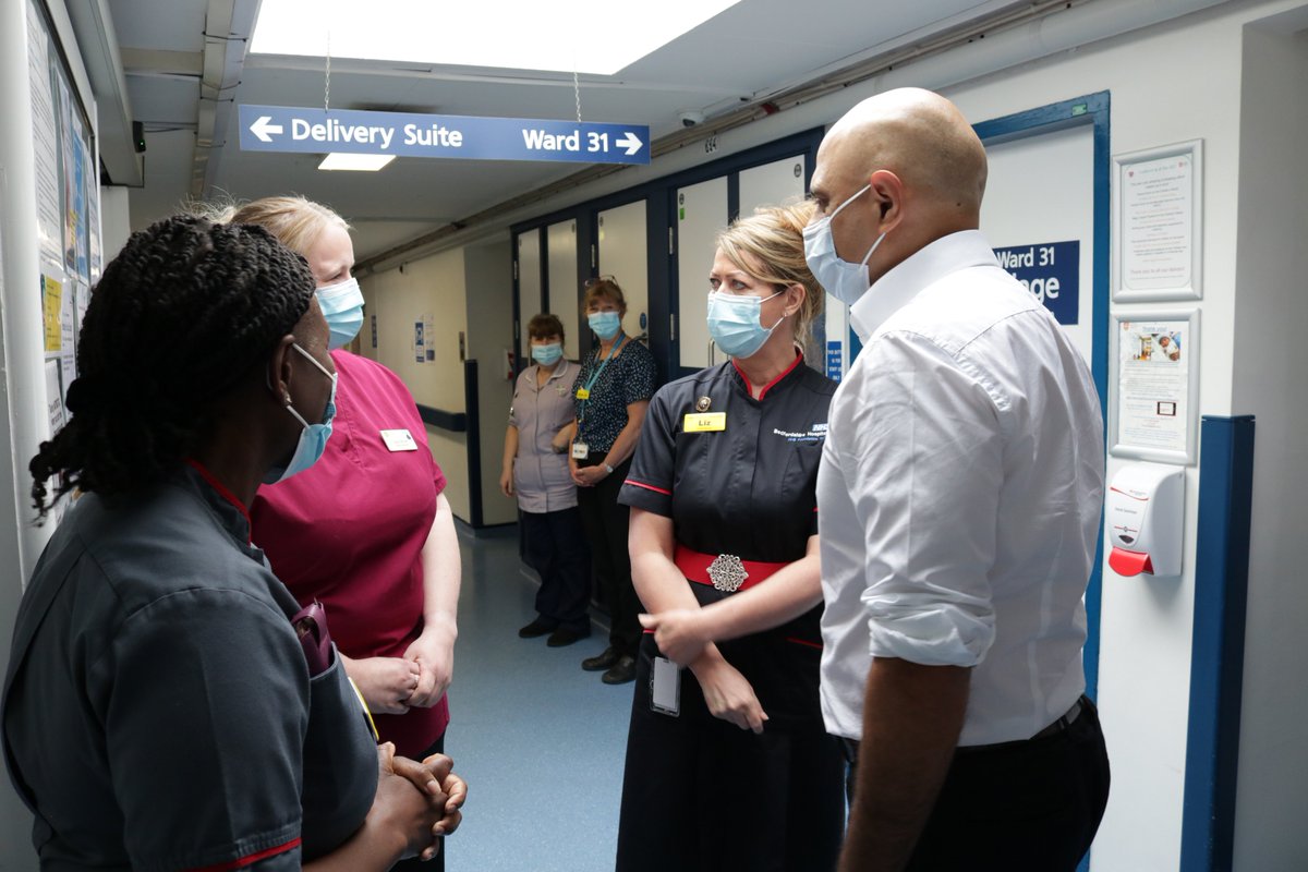 MurphyPhilipps's tweet photo. We recently welcomed @sajidjavid to the L&amp;D site to host a ground-breaking for the acute services block and ward block.
 
The project will make a huge difference to patient care and staff morale - housing facilities for maternity, neonatology, critical care and theatre services. https://t.co/owHYonF7N4