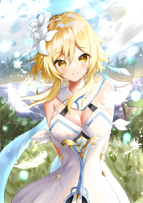 蛍 #原神 #lumine 