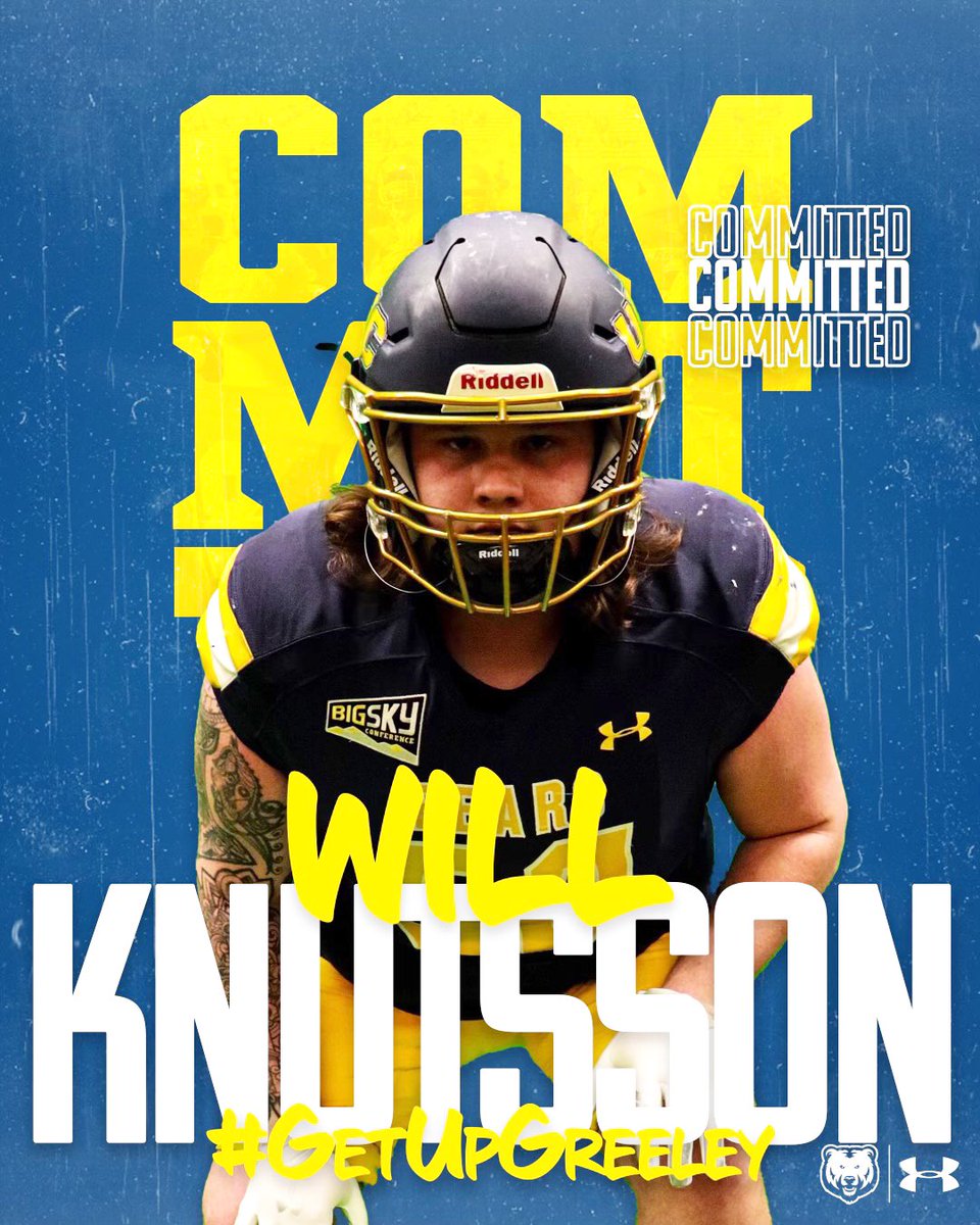 Committed. <a href="/UNC_BearsFB/">Northern Colorado Football</a>