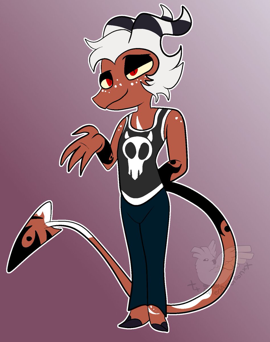 xFeatherSketchx's tweet image. oc Custom For someone on facebook
a male imp oc custom for Helluva boss!!
I take Helluva boss customs! My prices are now $35 per custom! if you want a front and back view or a few outfits, a character sheet like that is $50! ❤
Art (c) mine
#HelluvaBoss #impoc #customoc