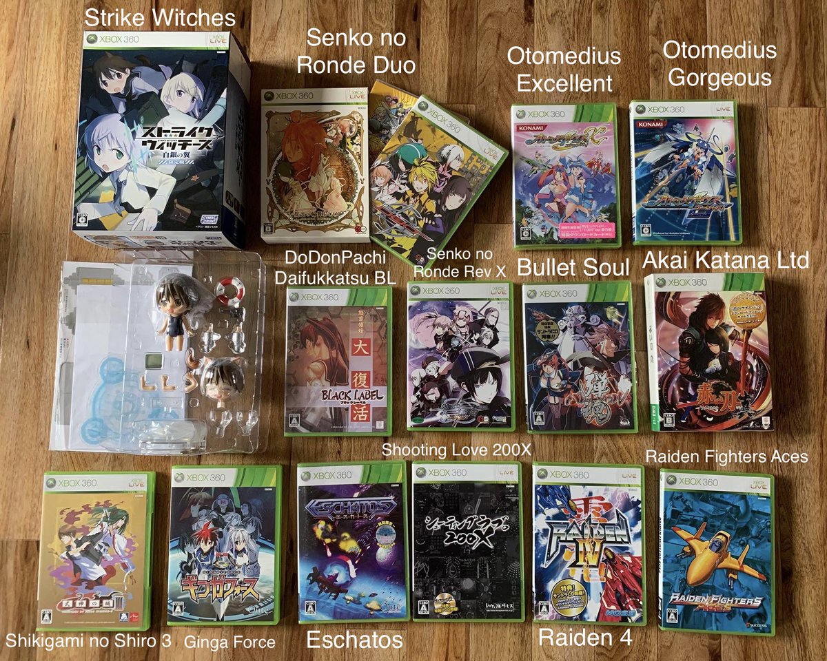 ch4os_theory's tweet image. Everything so far… #shmups #retrogames #shareyourstuff #gamingcommunity #Xbox360