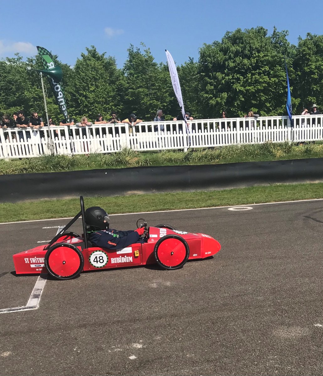 StSwithunsHigh's tweet photo. Congratulations to #StSwithunsL5 Kristin who took part in the Greenpower day at Goodwood Race Circuit. She was part of the team that raced the cars they had helped to build and was delighted to win the Best Presented Team award! #GoStSwithuns https://t.co/DDP32SoBA2