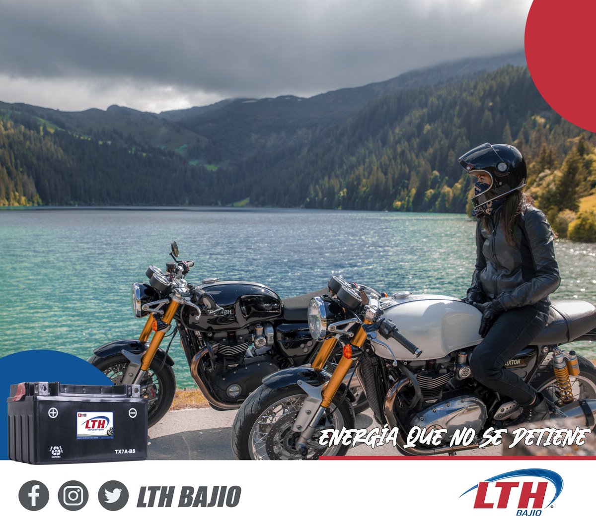 LTHBajio's tweet photo. Moto baterías LTH 

Energía que te acompaña en todo momento.

Baterías de moto convencionales y AGM✨

Venta de mayoreo en todo el bajío 

Teléfono de atención a clientes
📞800-8009970📞

#motos #bateriaslthleon #lthbajío #Gto #Ags https://t.co/TZ2ucPcj3c