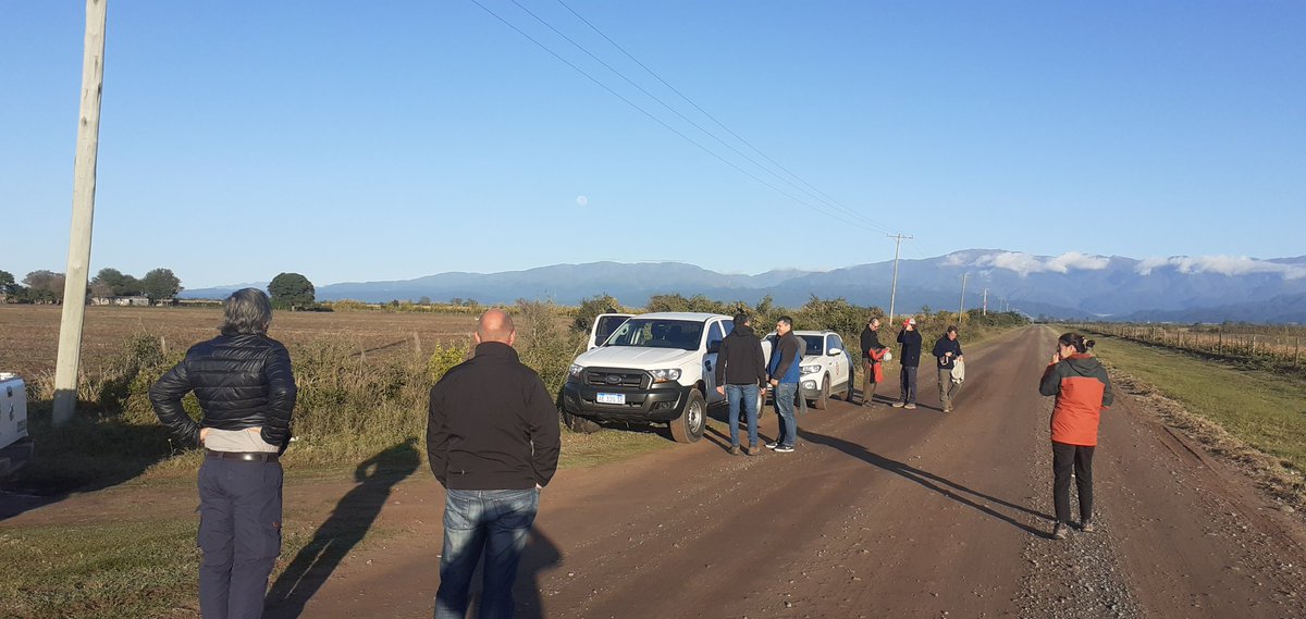Iniciando la gira de #MaízNOAyNEA 
Equipo Comercial, I&amp;D y MK de <a href="/lgsemillas/">LG SEMILLAS 🌽🌻🌾🌱</a> 
Temprano en Metan, Salta
Recorriendo ensayos
<a href="/cgssarria/">Cristian Sarria</a>
<a href="/Ignaciioherrera/">Ignacio Herrera</a> 
<a href="/DiegoAlonso1980/">Diego Alonso</a> 
<a href="/LeonelCarignano/">Leonel Carignano</a> 
<a href="/VeroVallini1/">@VeroVallini</a> 
<a href="/mauriciofugante/">Mauricio</a>