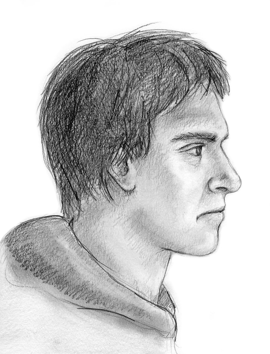 ConcordPolice's tweet photo. Attny. General John M. Formella &amp; CPD Chief Bradley Osgood announce: investigators are seeking to identify &amp; speak with the male depicted in the attached sketch, who is a person of interest in the investigation into the homicides of Stephen Reid and Djeswende Reid. @NH_DOJ https://t.co/v7W2OqHOWv