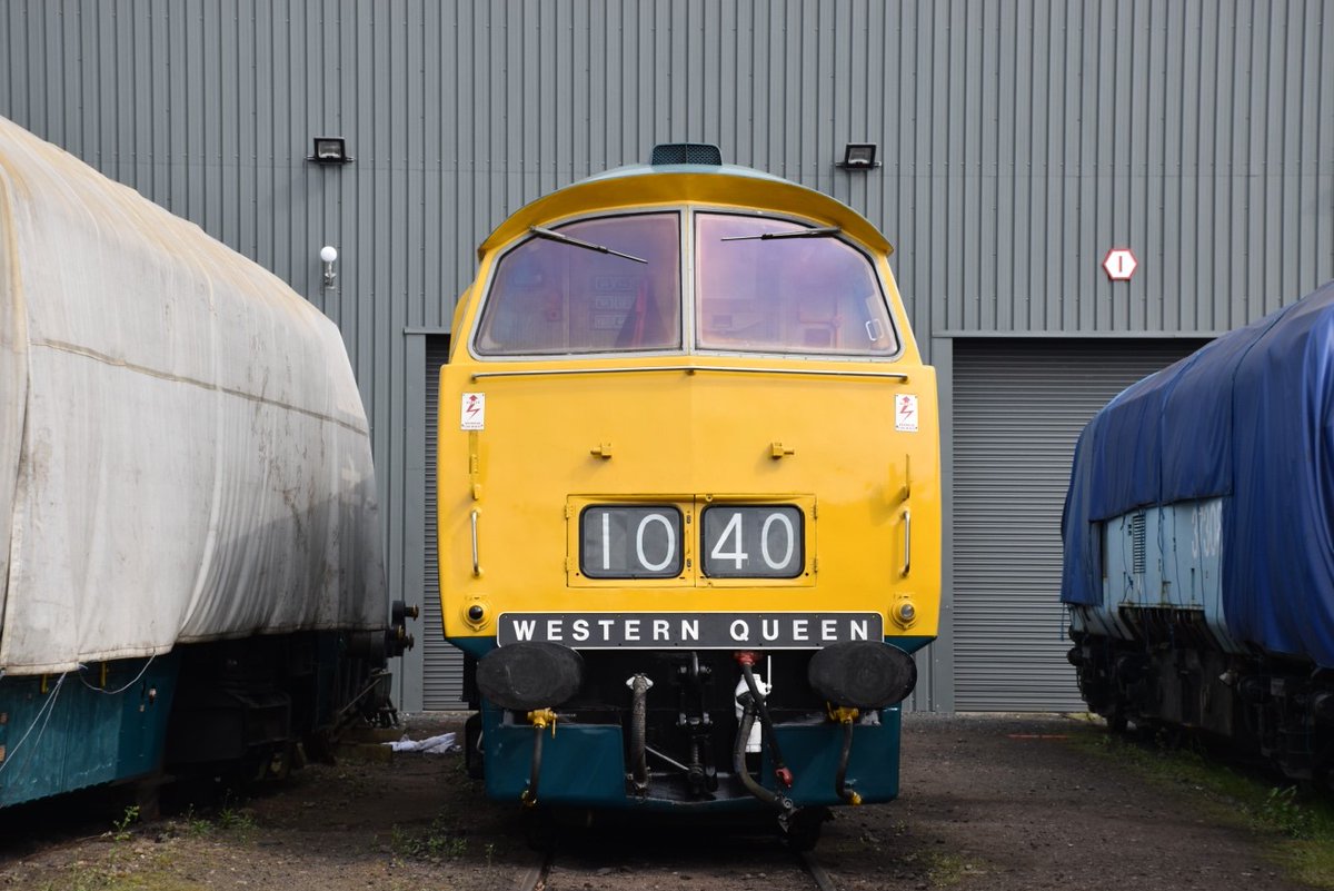 If you're at tomorrow's Spring Diesel Festival, join us and the <a href="/WesternLoco/">Western Locomotives</a> as D1062 Western Courier is renamed and renumbered D1040 Western Queen to celebrate the Queen's Platinum Jubilee. 

Don't miss out. Tickets: bit.ly/3IJWvHA #SVRFamily #Diesel #PlatinumJubilee