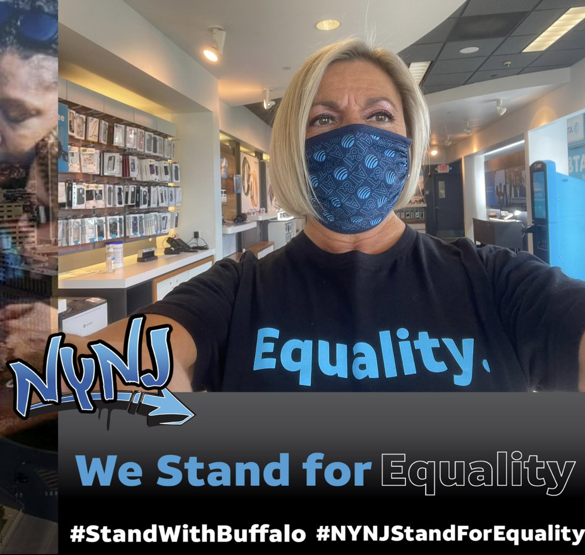 We stand for equality #StandWithBuffalo #NYNJSandForEquality <a href="/Kthompson0313/">Kim</a>