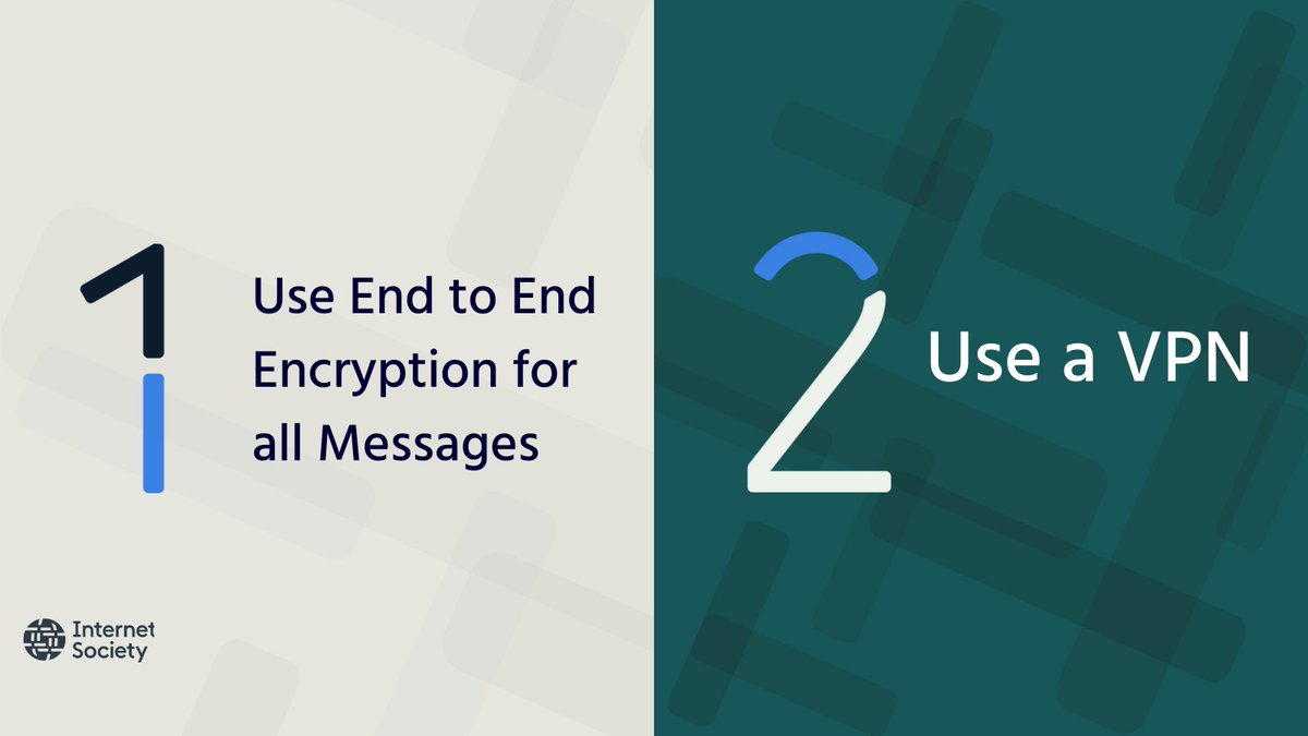 AnuradhaU's tweet photo. 5 steps to better protect your privacy online.
👉 Share it with a friend.
#StandUpForEncryption #privacy #MakeTheSwitch https://t.co/W9iPVf9zN6