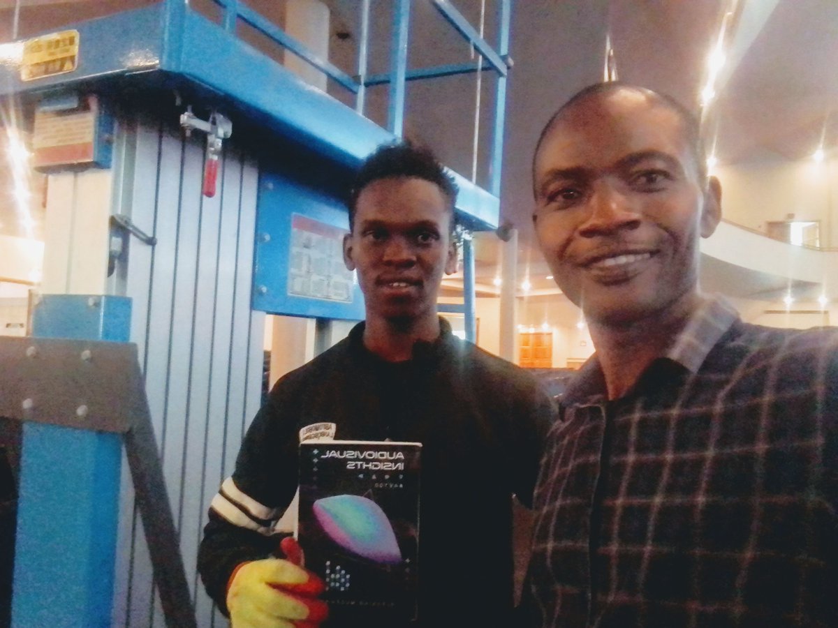 AVinsights's tweet photo. Josh is a young and energetic AV specialist. He has been very instrumental in the creation of the AV Insight book. Moral support and being involved in all crucial projects within our ministry made him a deserving candidate to get a copy. Love God serve people. #AV100 https://t.co/X0egzqZlLG