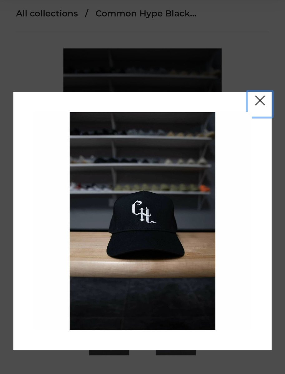 aj_4165's tweet photo. @thecommonhype Crop your store product images to 1:1 square. You’re getting the white border because your photos are rectangle https://t.co/lKBjtMn0Sp