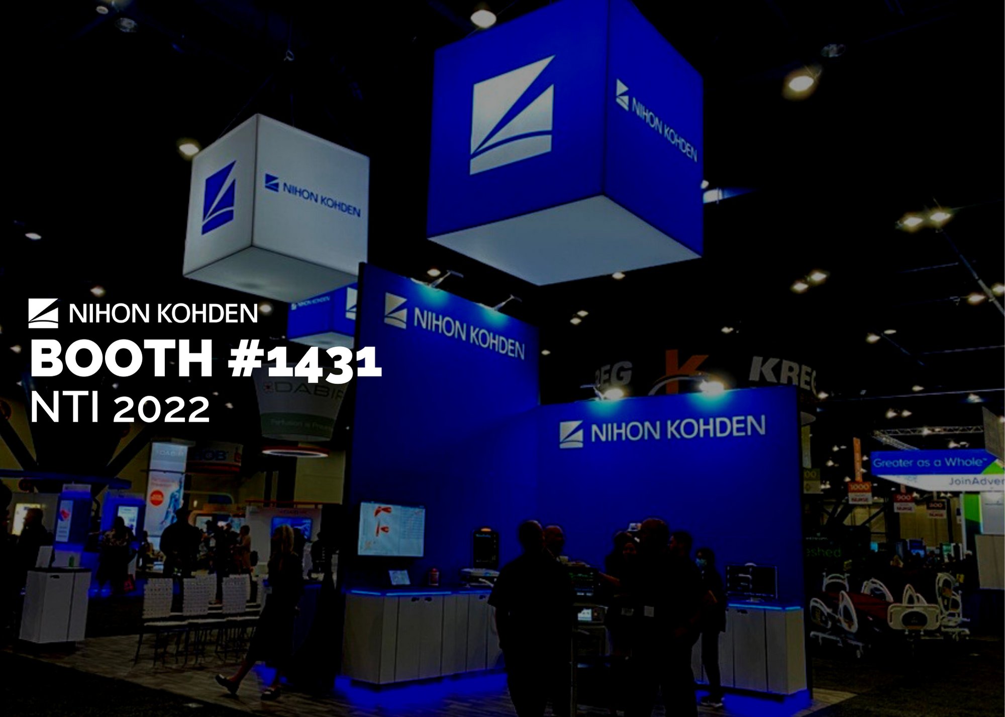 Nihon Kohden America on Twitter "We're all setup and looking forward