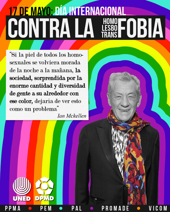 AUDIV_UNED's tweet photo. Día Internacional contra la Homofobia, Lesbofobia y Transfobia https://t.co/7IXYyioBn9