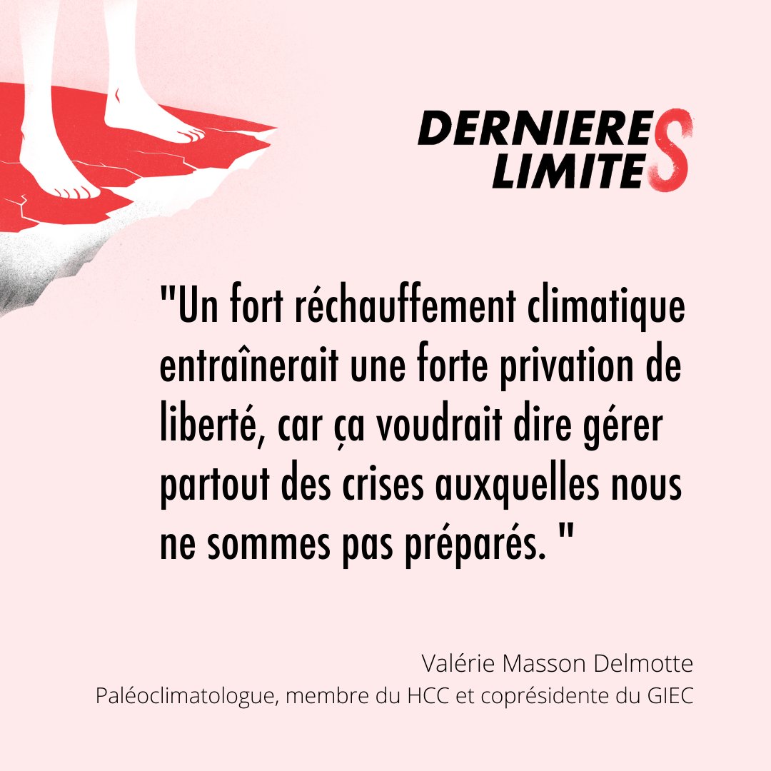 Dôme de chaleur en Europe, sécheresse record en France. Et ce n'est qu'un début. 

Valérie Masson Delmotte, coprésidente du GIEC, lance l'alerte et met en avant les solutions dans le dernier épisode du podcast "Dernières Limites"

A écouter ici 👇
smartlink.ausha.co/dernieres-limi…