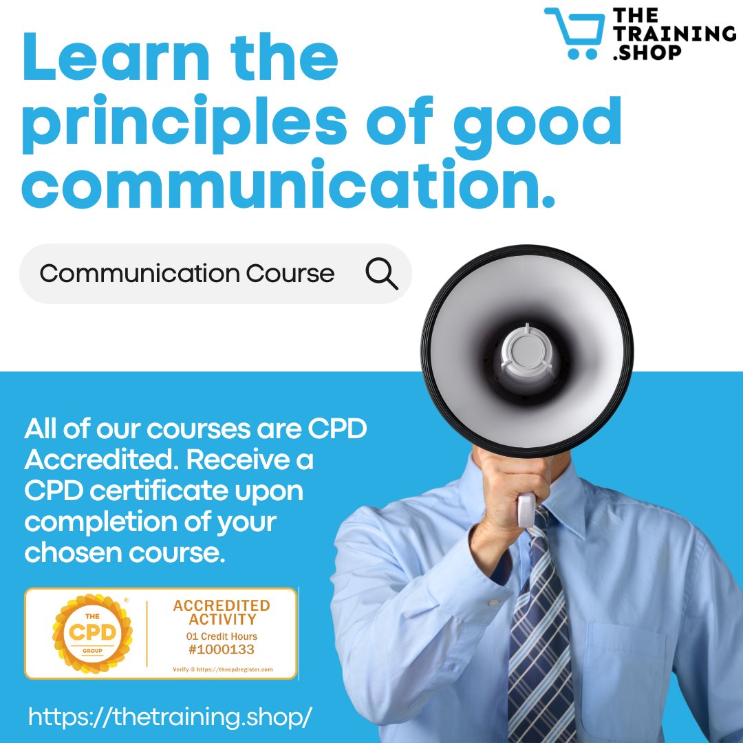 ShopForTraining's tweet image. This online course will ensure effective communication skills and good practice when recording information.

courses.thetraining.shop/courses/elearn… 

#CommunicationCourse #Communications #eLearning #OnlineCourse #RecordKeeping #Skills #Development #CPD #PPD #Records