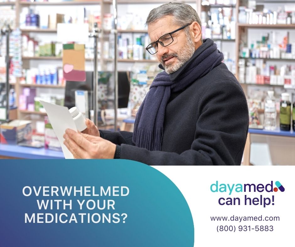 Dayamed2's tweet photo. Are you overwhelmed with your medications?
We can help in managing all your medications.
Download our app or call DayaMed at (800) 931-5883 to sign up today.
https://t.co/P313GSE0Ig
#medications #dayamed #medicationapp #cares #prescriptionhelp #MedicationManagement https://t.co/Kd4Bvts4Wa