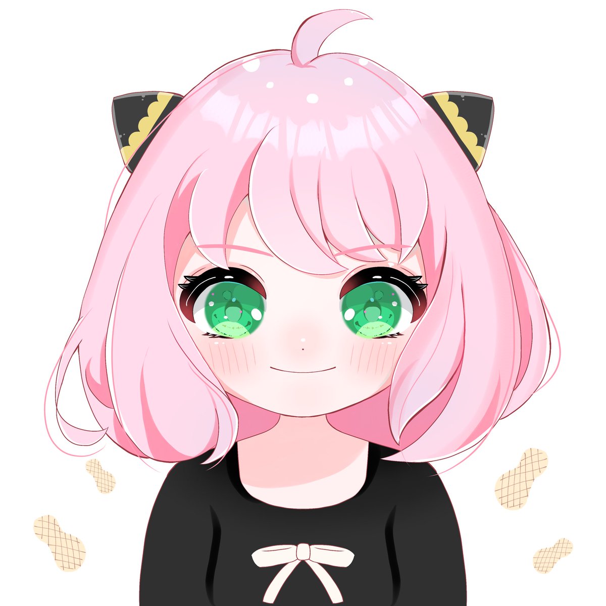 _000924_'s tweet photo. アーニャ❕
#ピーナッツ雑
#スパイファミリー
#アーニャ
#イラスト
#指描き https://t.co/6dDdV8JvE6